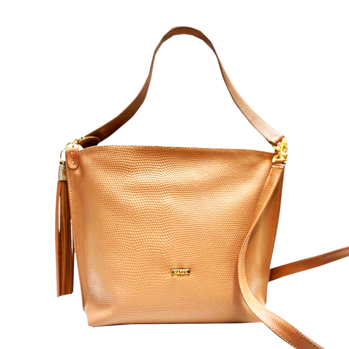 BOLSO MEDIANO EN CUERO PARA MUJER