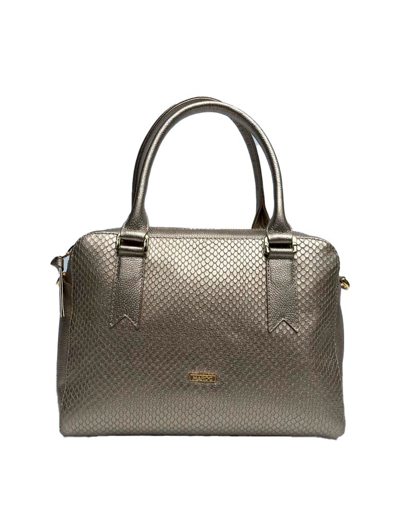 BOLSO CON BANDOLERA AJUSTABLE Y DESMONTABLE EN CUERO PARA MUJER