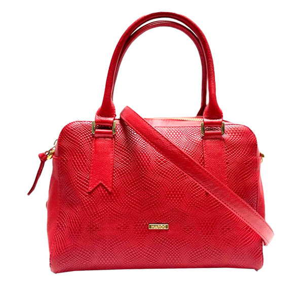 BOLSO CON BANDOLERA AJUSTABLE Y DESMONTABLE EN CUERO PARA MUJER