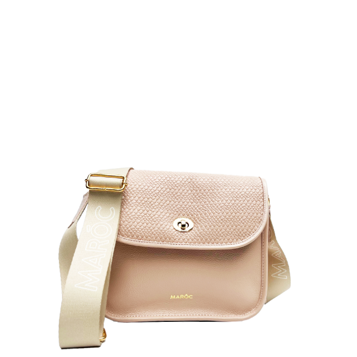 BOLSO MANOS LIBRES EN CUERO PARA MUJER