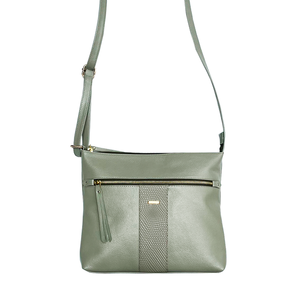 BOLSO MANOS LIBRES EN CUERO PARA MUJER