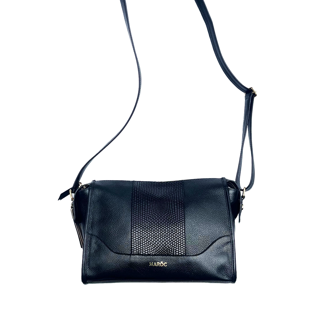 Bolso manos libres negro mujer hot sale
