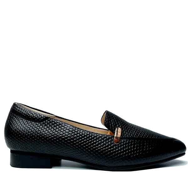 MOCASIN MUJER EN CUERO