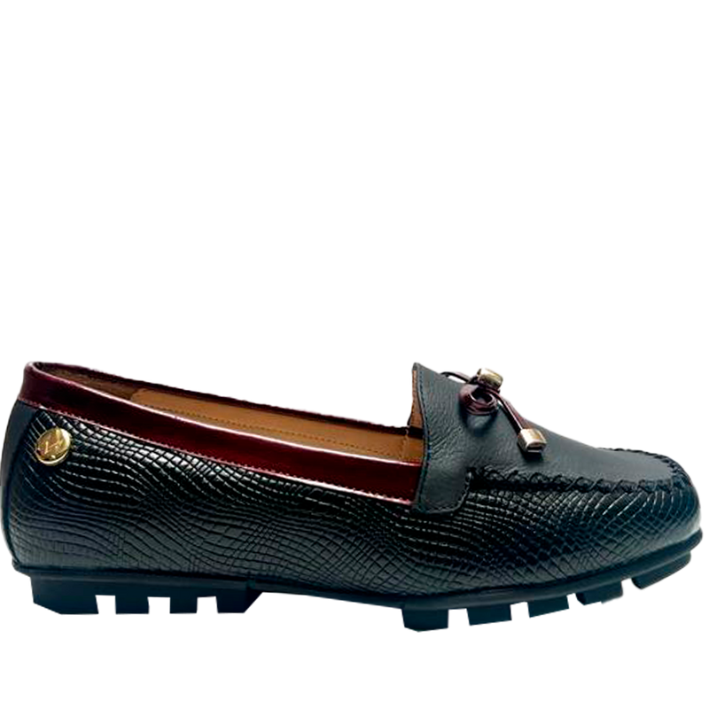 MOCASIN MUJER EN CUERO