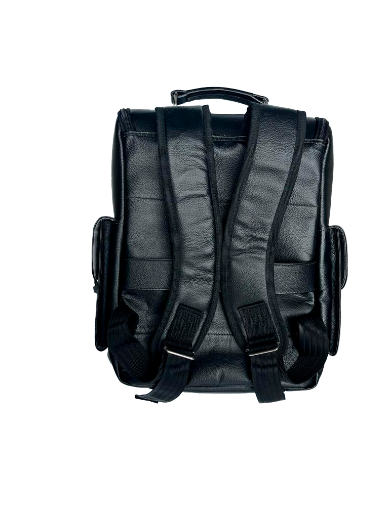 MORRAL EN CUERO VACUNO GRABADO UNISEX