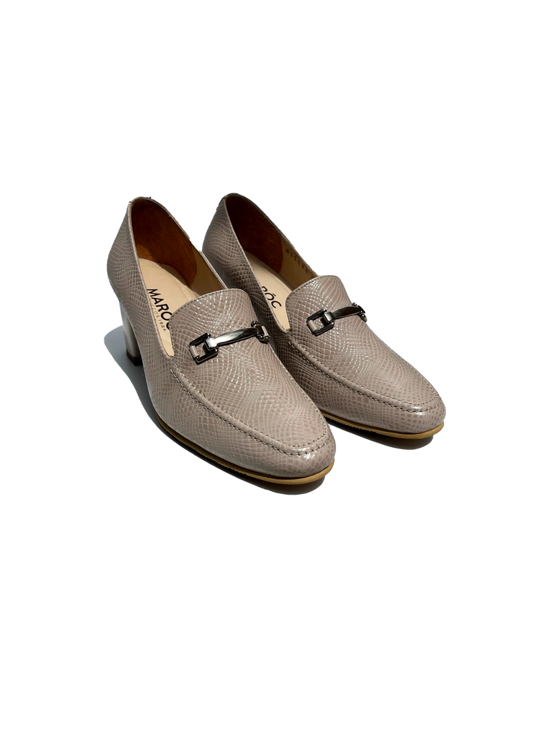 ZAPATO TACÓN MUJER  EN CUERO