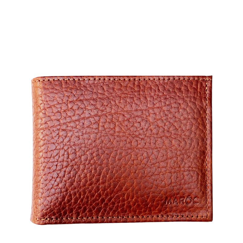 Billetera de cuero para discount hombre