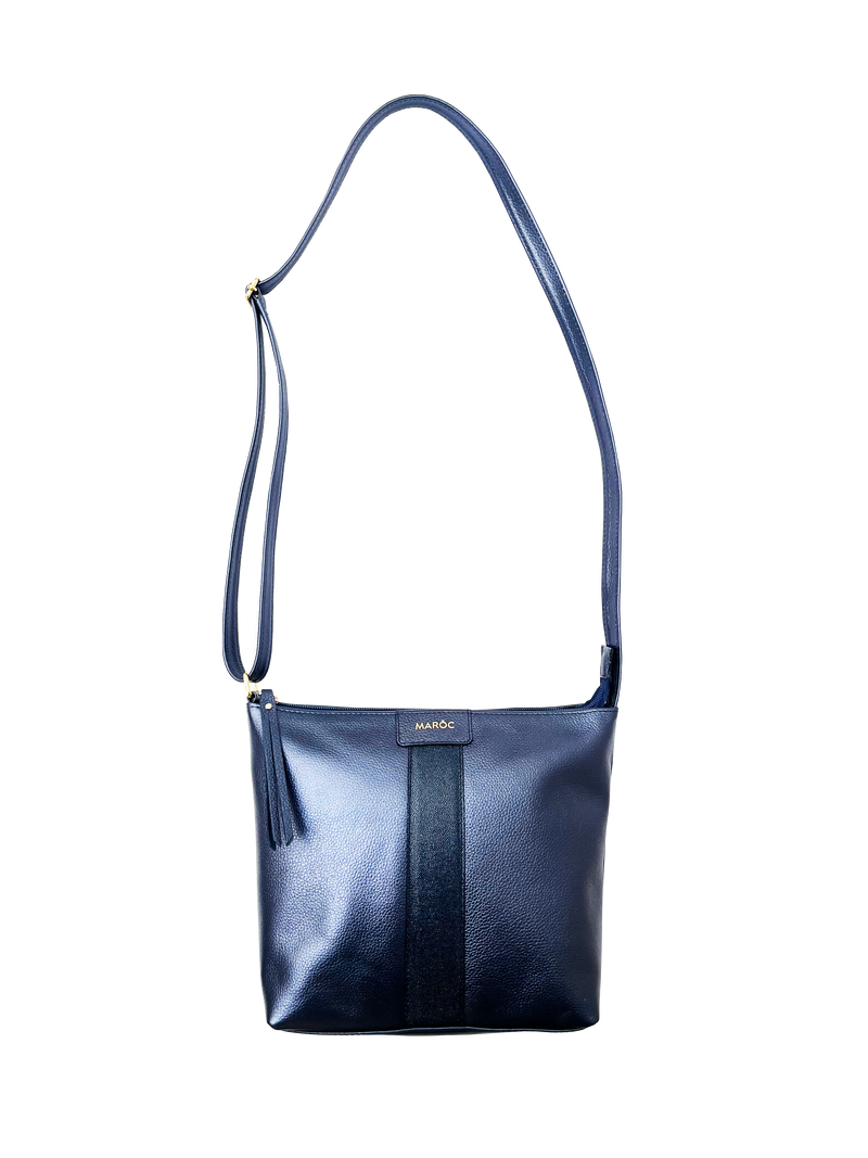 BOLSO MANOS LIBRES MUJER EN CUERO