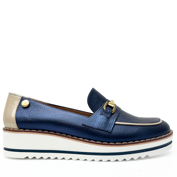 MOCASÍN EN CUERO MUJER CON PLATAFORMA SALE